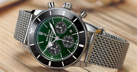 breitling heritage green|breitling heritage superocean 44.